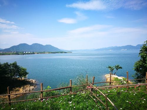 黄山市太平湖风景区-观景台