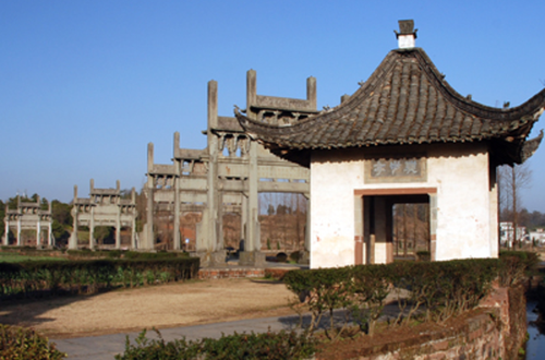 歙县棠樾牌坊群·鲍家花园景区-鲍灿孝行坊