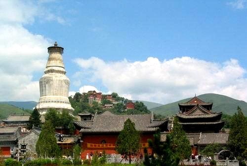 五台山风景名胜区-塔院寺