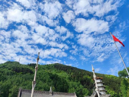 五台山风景名胜区-古佛寺牌楼