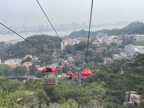 礐石风景区索道