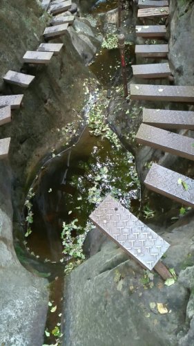 绵山风景区-月牙瀑