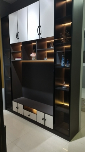 定安定城派诗曼全铝全屋定制橱柜衣柜家具店