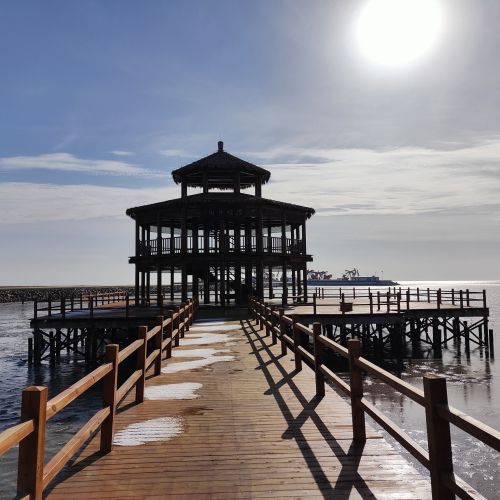 红海滩国家风景廊道-岁月小栈观景台