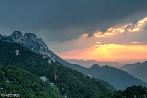 天柱山-世界地质公园