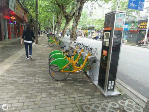 徐家桥步行街自行车租赁点的第1张图片的图片资料