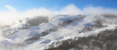 云顶滑雪地形公园