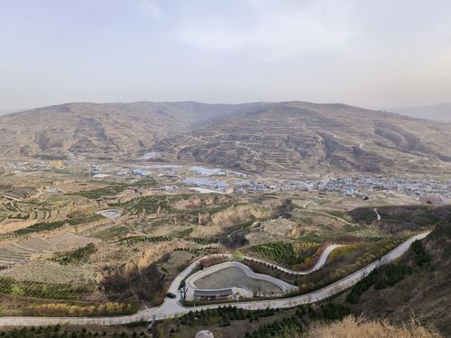 秦安何湾桃花景观(中国美丽田园)