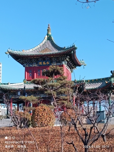 双塔公园松风阁