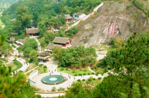 大佛寺风景名胜区-佛心广场