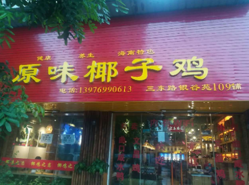椰源原味椰子鸡(银谷苑店)