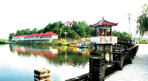 湖北蕲春三江生态旅游度假区