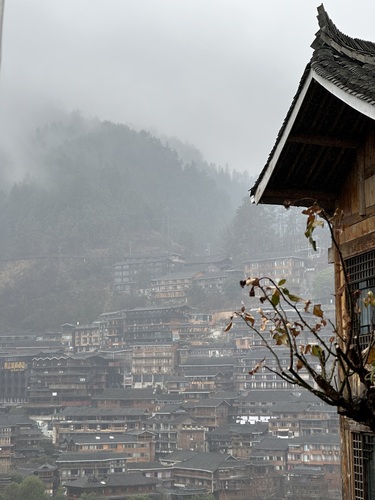 西江千户苗寨景区-观景台