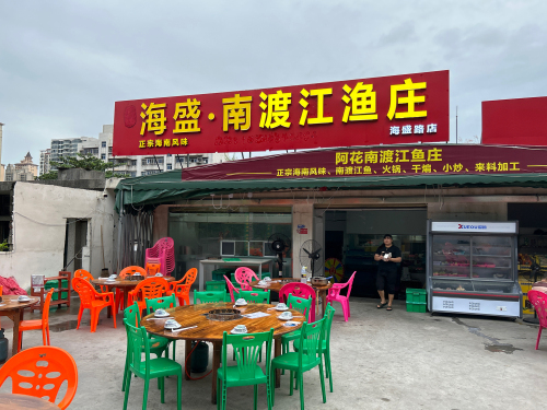 海盛南渡江渔庄