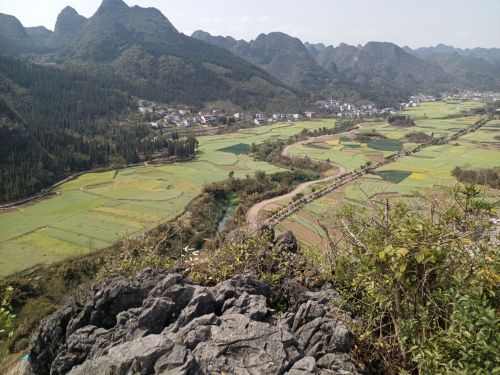 万峰林风景区-将军峰广场