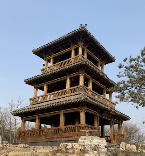 唐山南湖旅游景区-清音阁