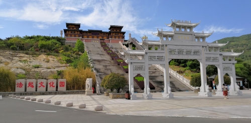 高公岛风景游览区-法起寺