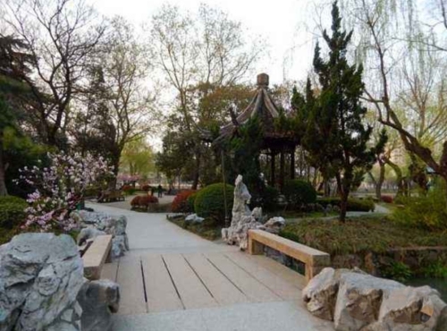 荷花池公园-影园遗址