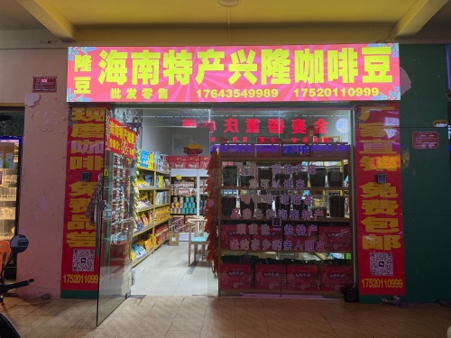 海南特产兴隆咖啡豆批发