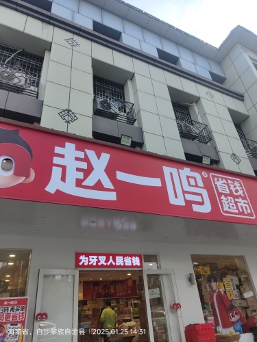 赵一鸣零食(海南白沙牙叉镇商业城店)