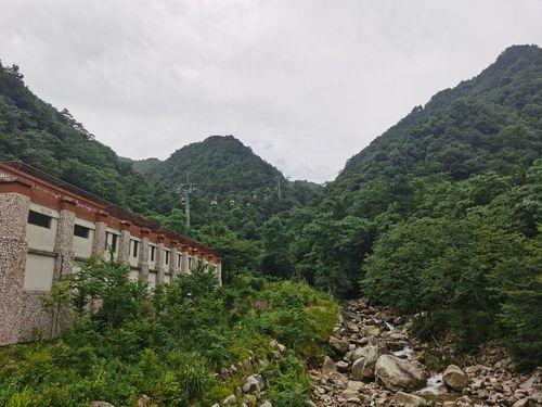 天堂寨大别山索道