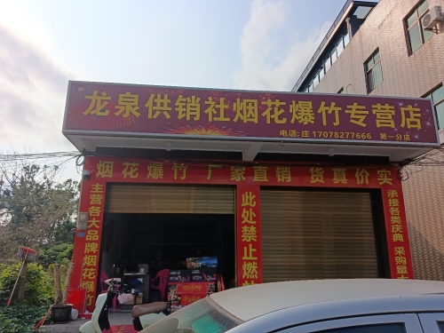 龙泉供销社烟花爆竹专营店
