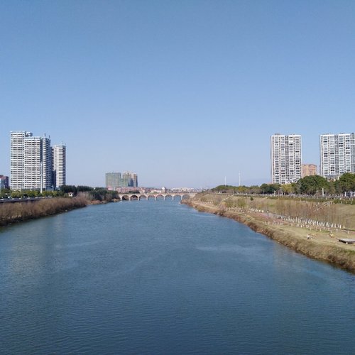 蒸水风光带