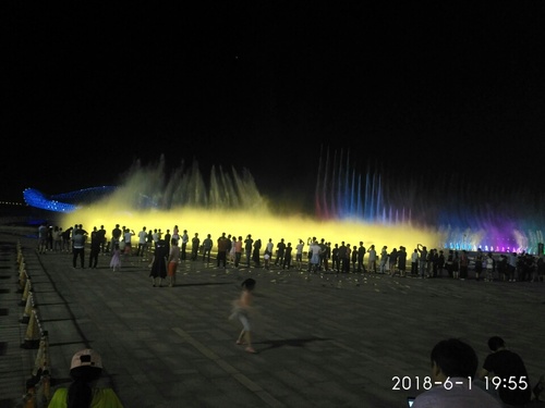 太湖新城音乐喷泉