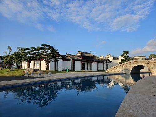 湖上升明月景区-观景台