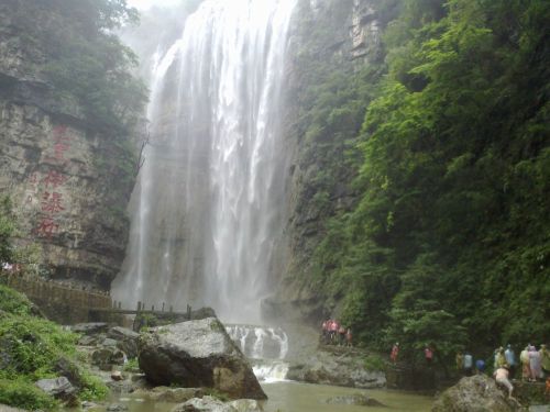 麻城天景山漂流