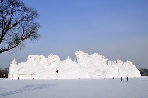 太阳岛-雪雕艺术园