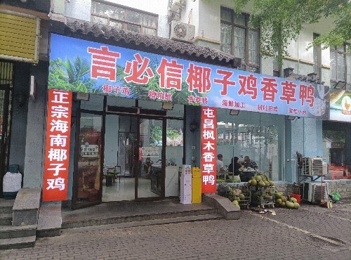 言必信椰子鸡香草鸭(龙海风情小镇店)
