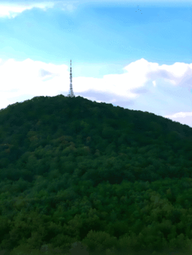 大蜀山国家森林公园-休息平台