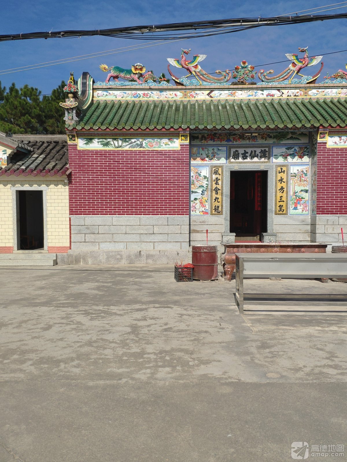 谭仙古庙实景照片