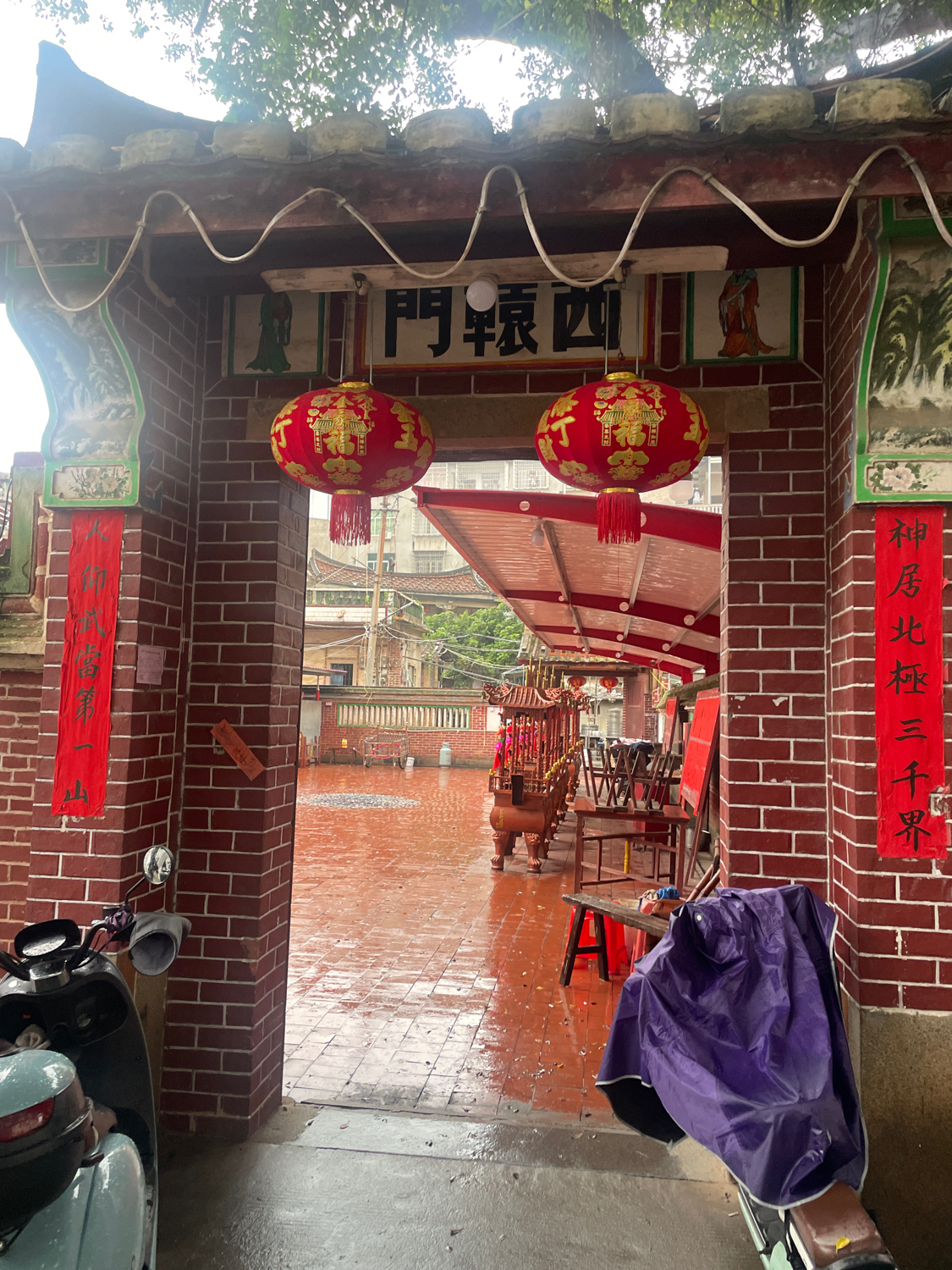 码头北极殿实景照片