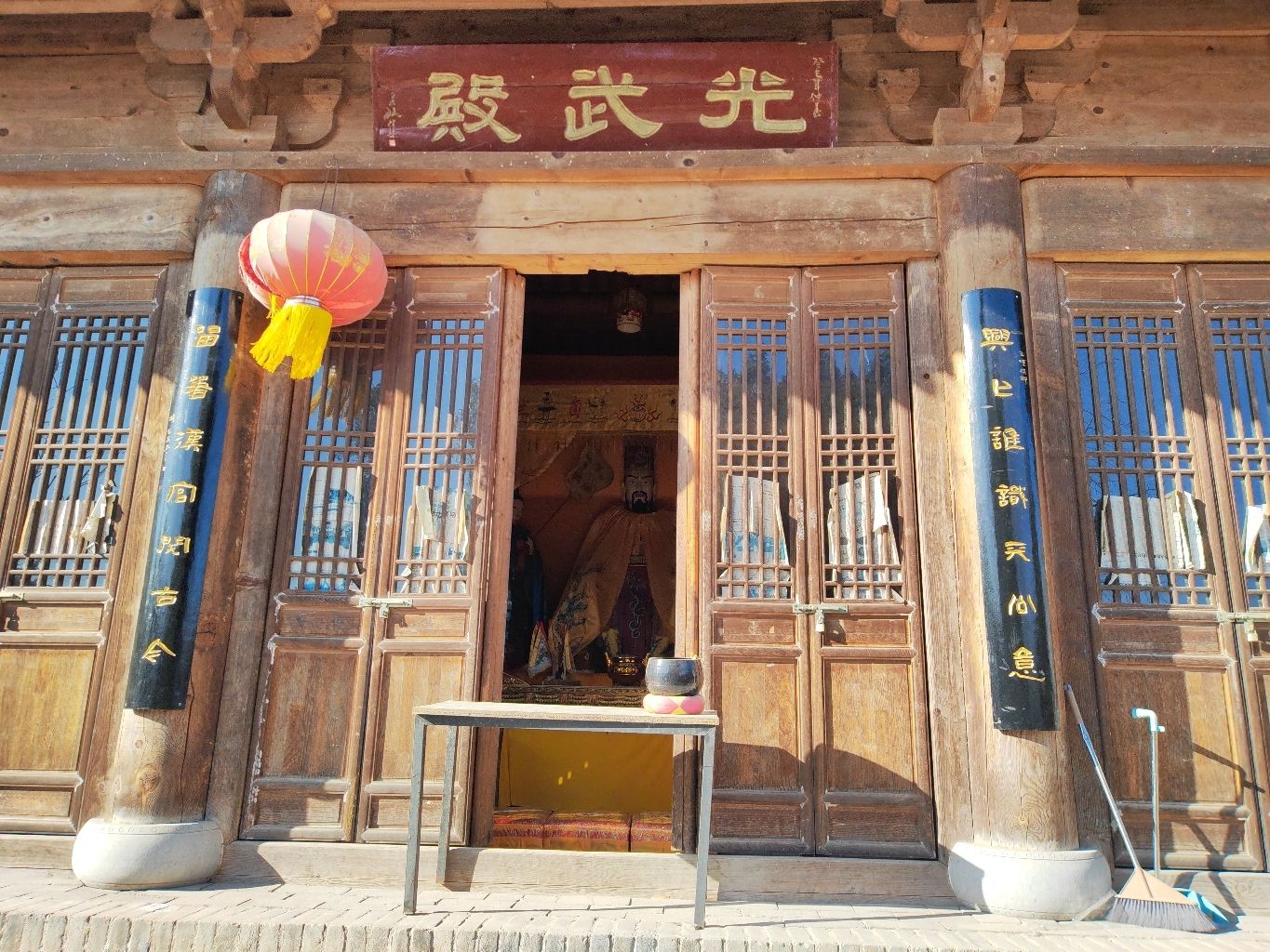 东汉光武帝庙实景照片
