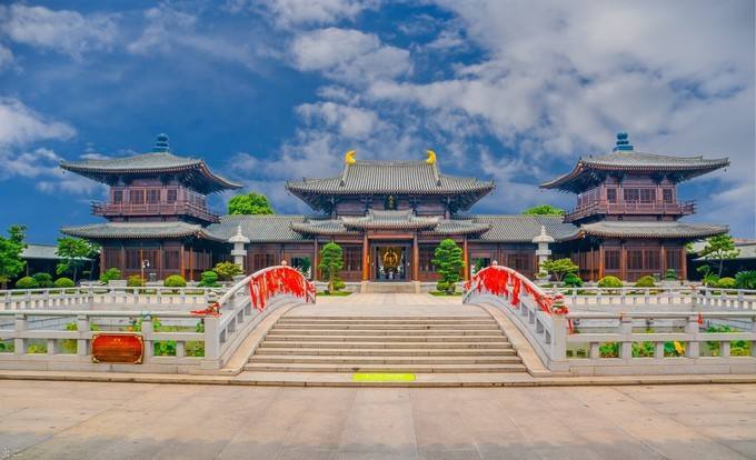 宝山寺实景照片