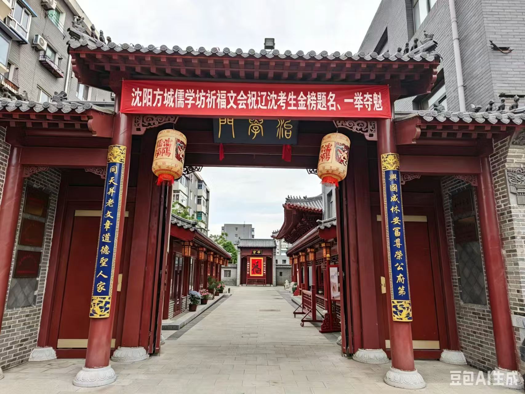 沈阳文庙实景照片