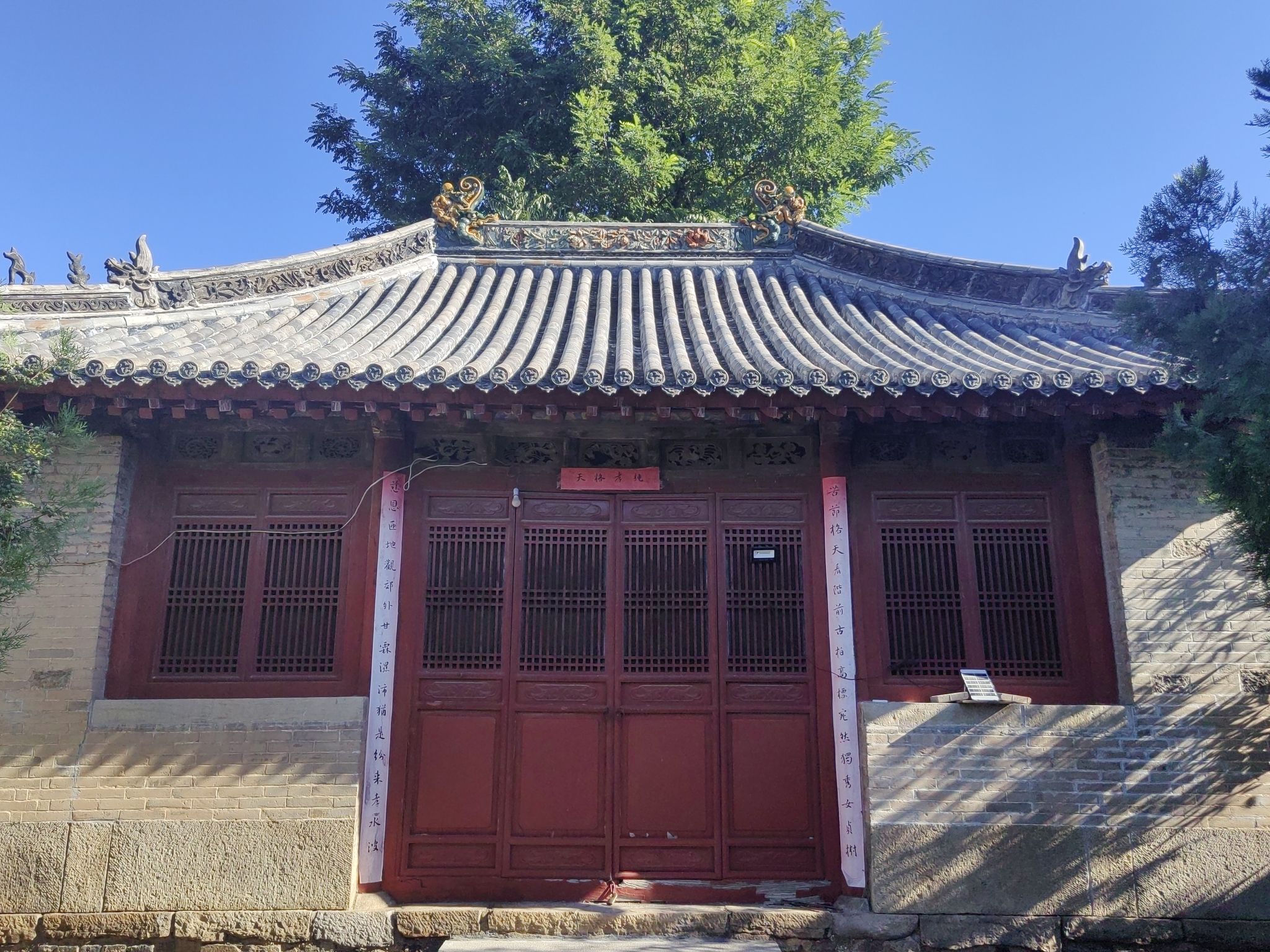 水母殿实景照片