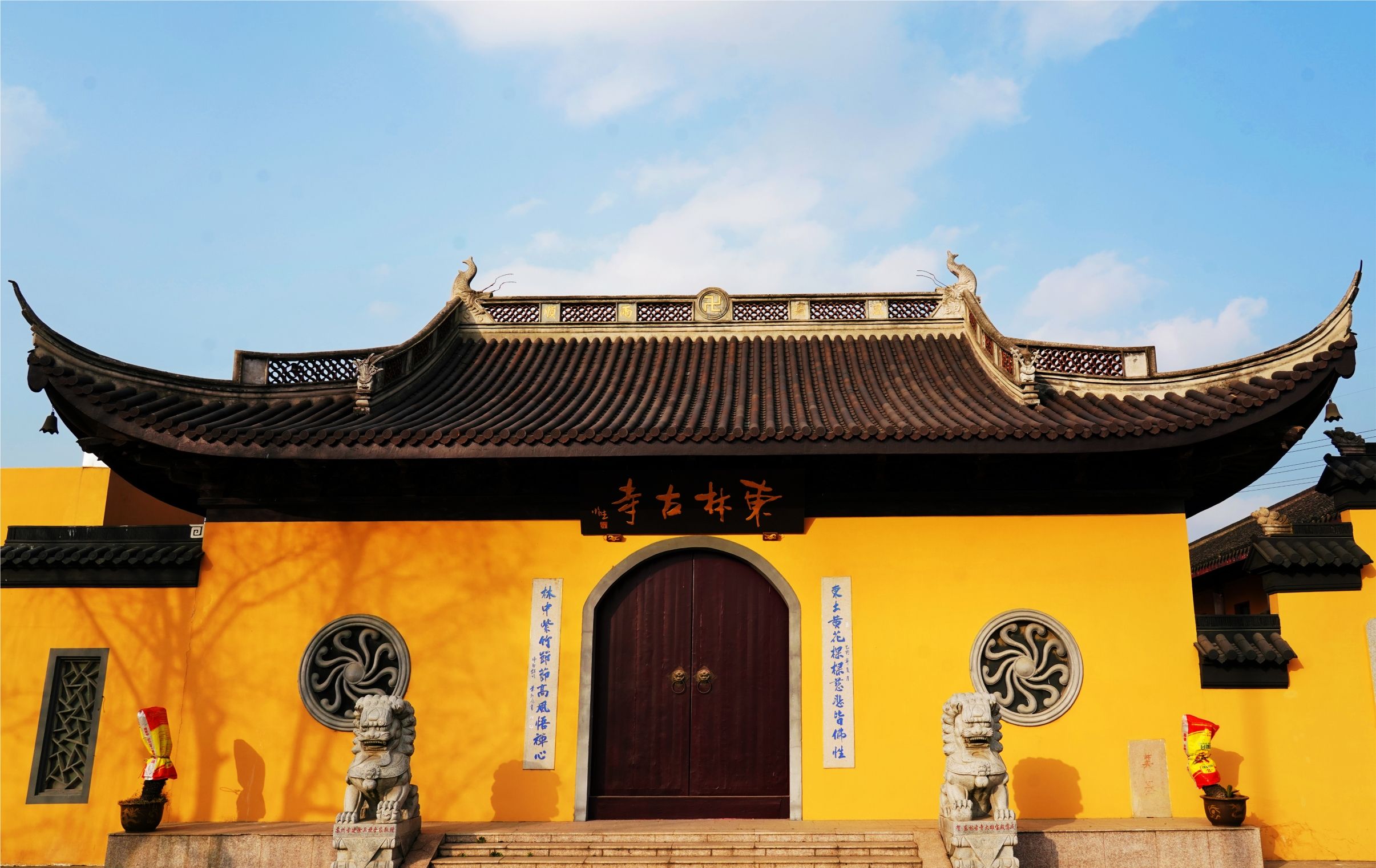 东林古寺实景照片