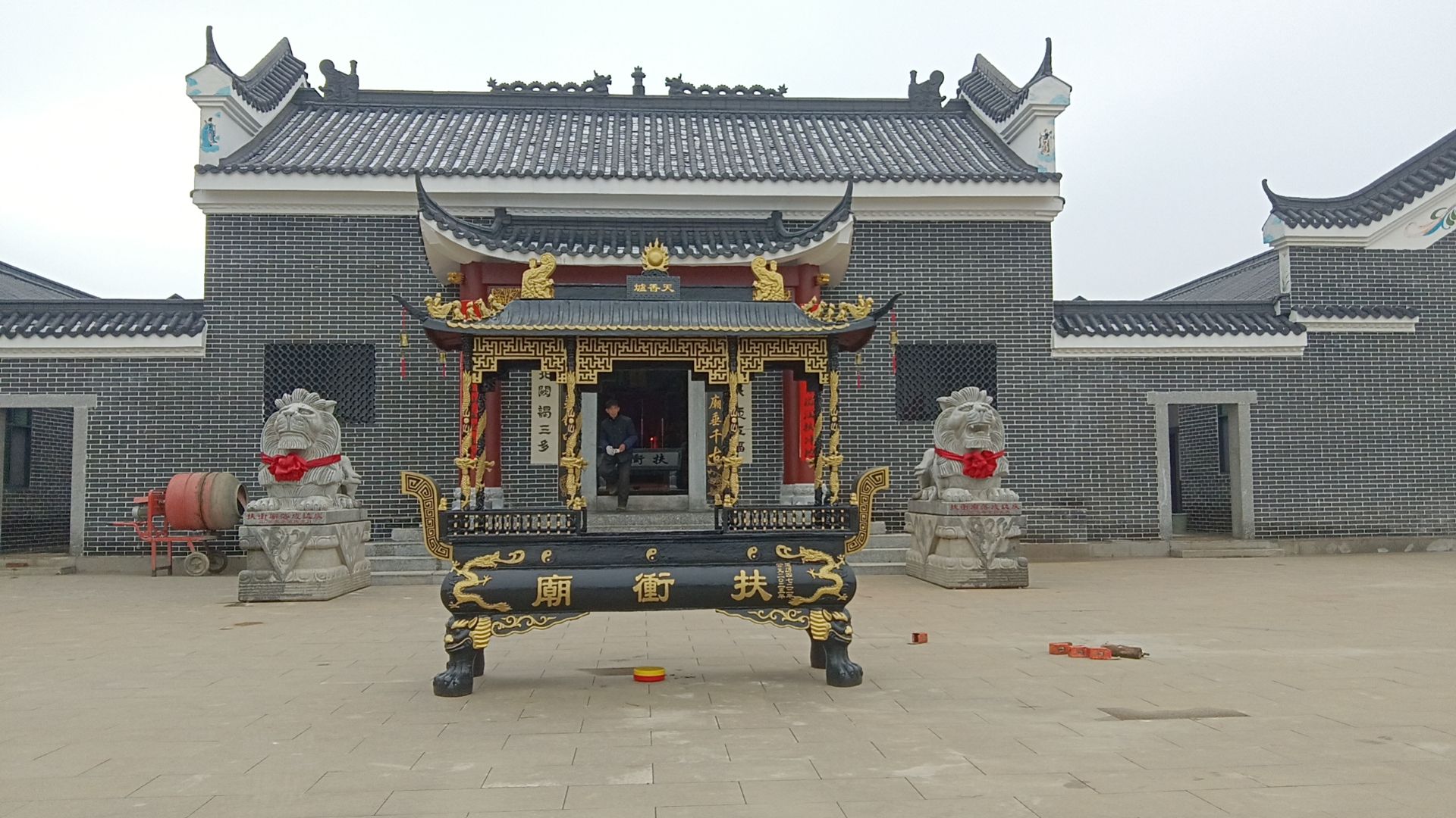 扶冲庙实景照片