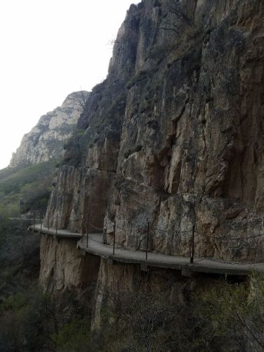恒山后山照壁旅行图片 3