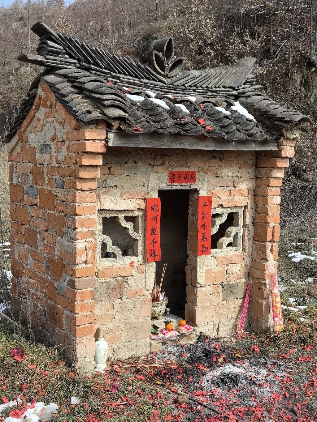 梦沟土地庙实景照片