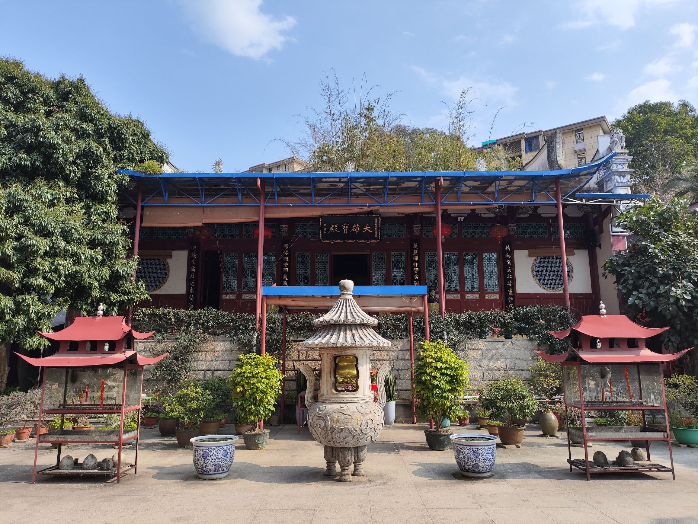 龙江寺实景照片
