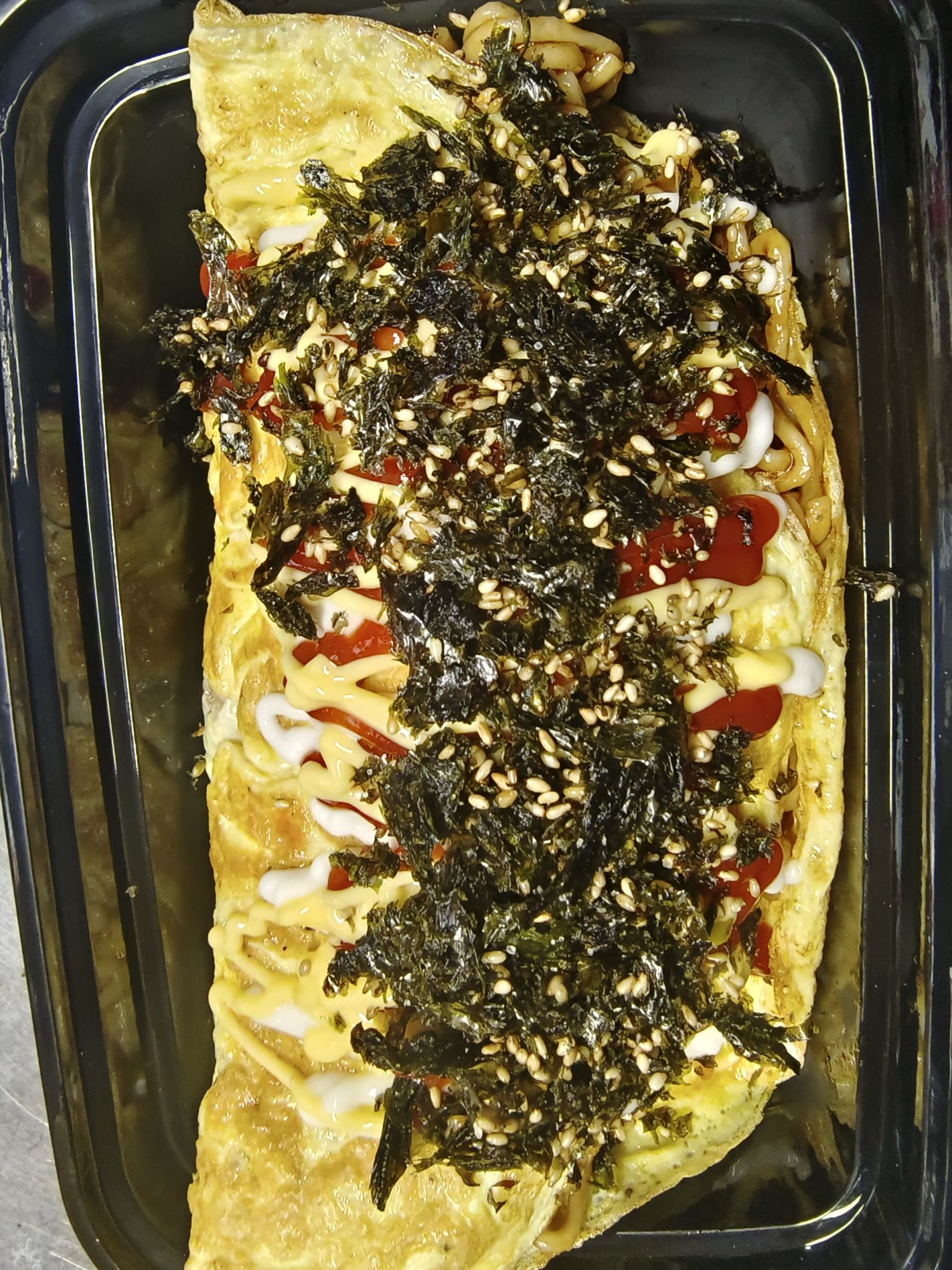 奥体夜市猛火炒饼炒面