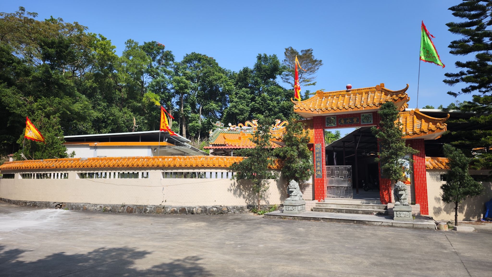 谭公古庙实景照片