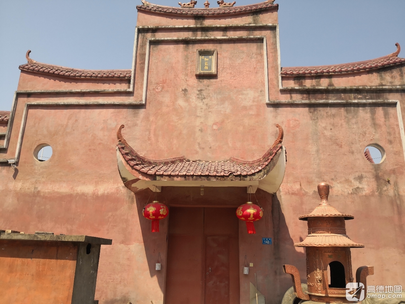 牛远伽蓝庙实景照片