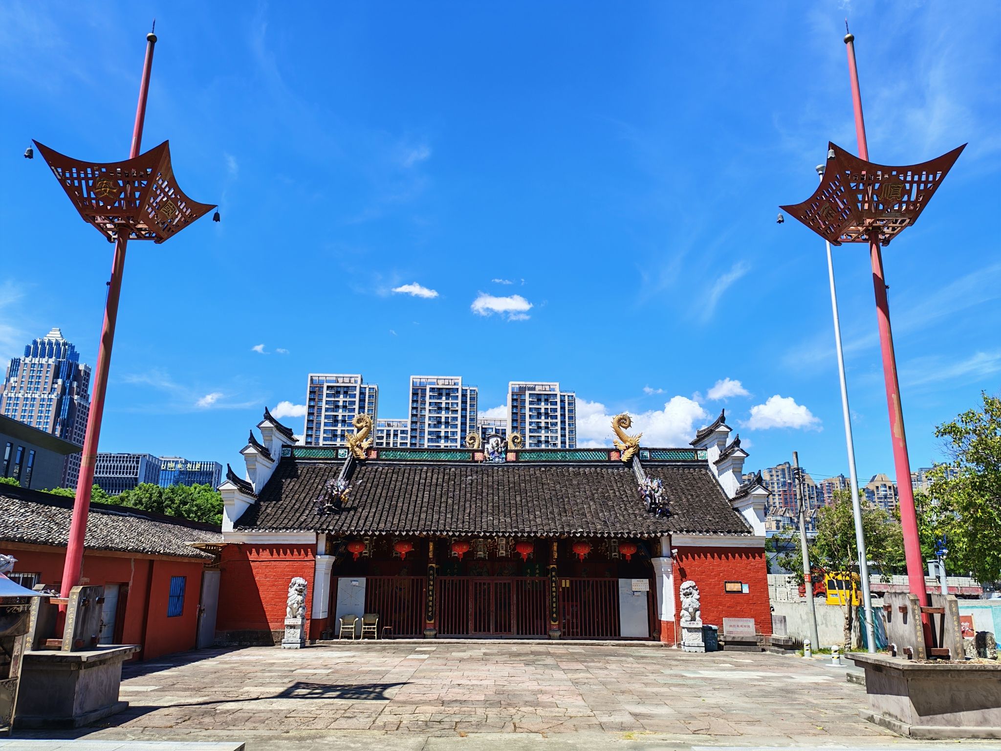 乾崇庙实景照片