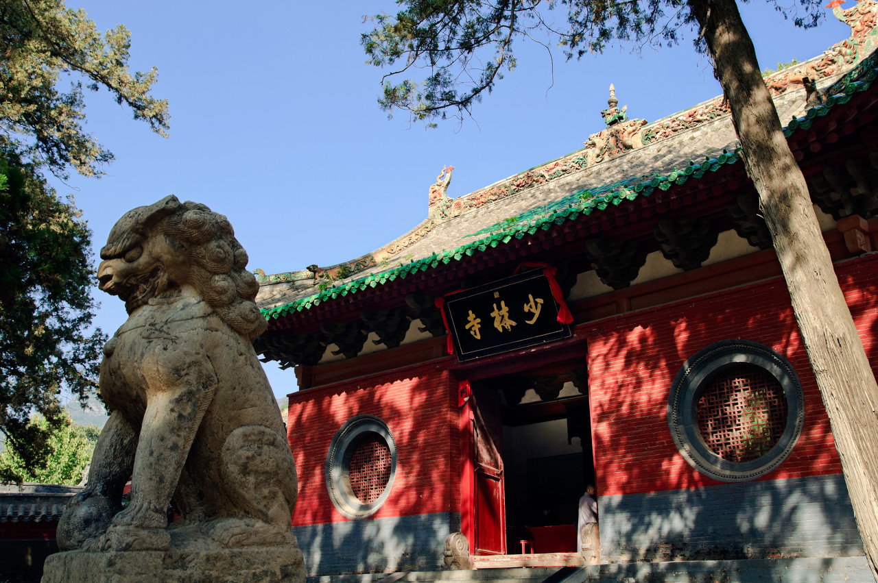 少林寺实景照片