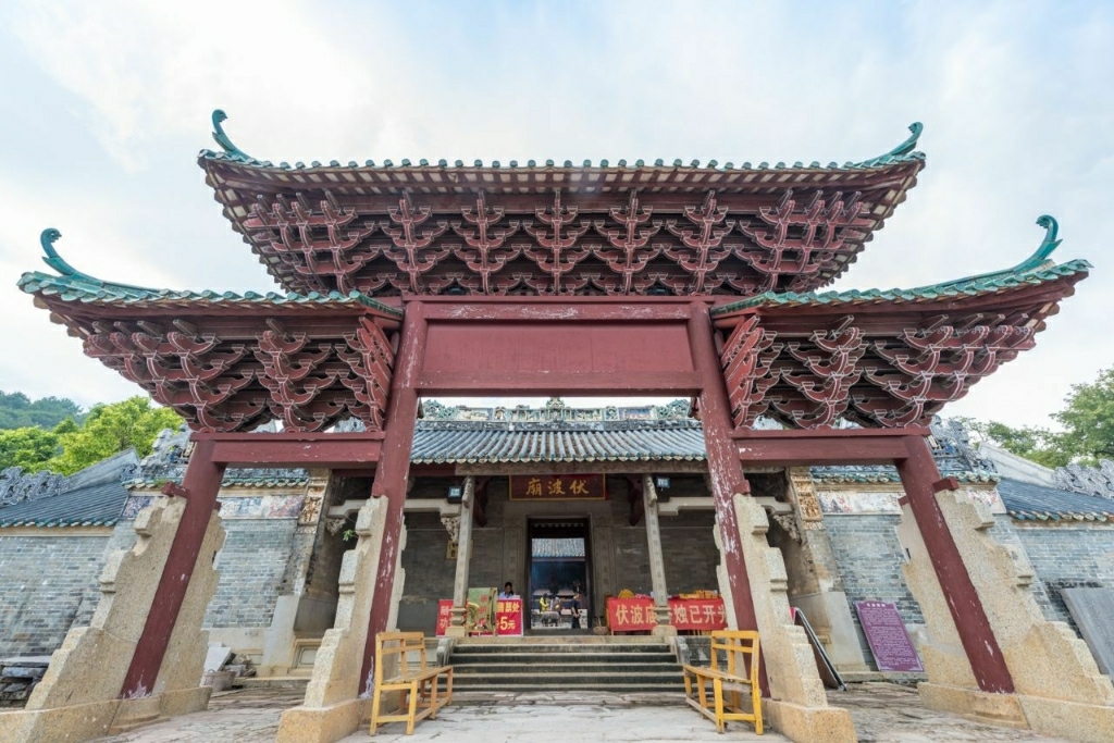 龙岐村伏波庙实景照片
